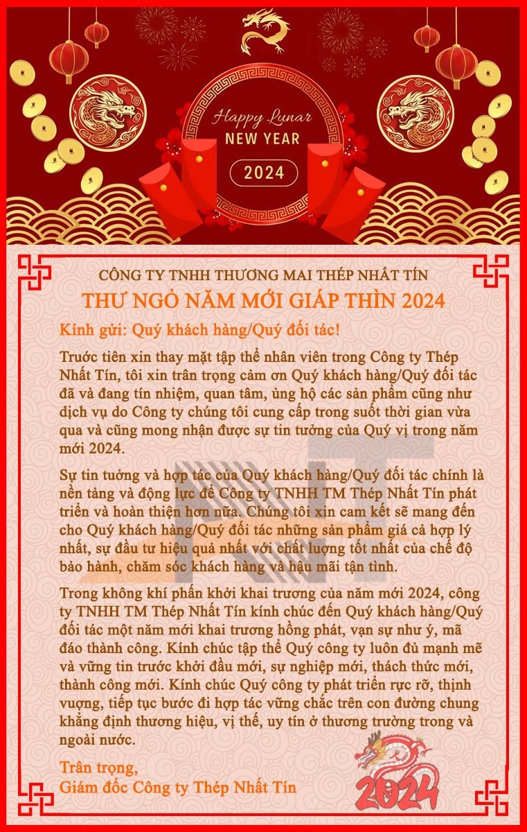 Thư ngõ năm mới 2024 TV