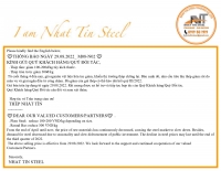 UPDATE ANNOUNCEMENT DATE 29.08.2022_ M08-N02