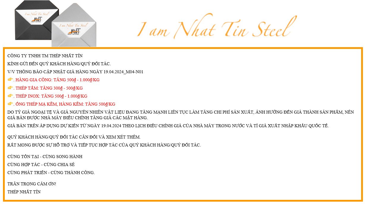 TB Giá Tăng 19.04 TV