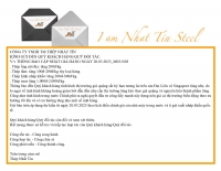 TH&Ocirc;NG B&Aacute;O CẬP NHẬT GI&Aacute; H&Agrave;NG NG&Agrave;Y 20.03.2023_M03-N03